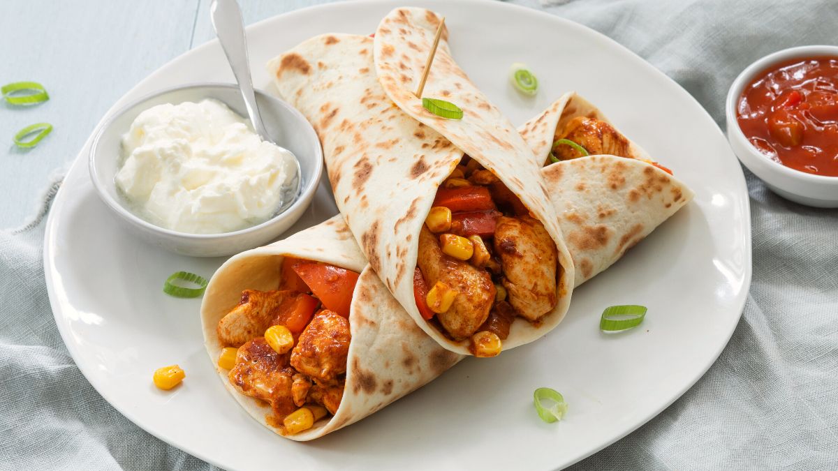 Tortilla Wraps met Kip